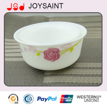 Hot Sale New Design Handpainted Costom Glassware Dinnerware Glassware Footed Bowl